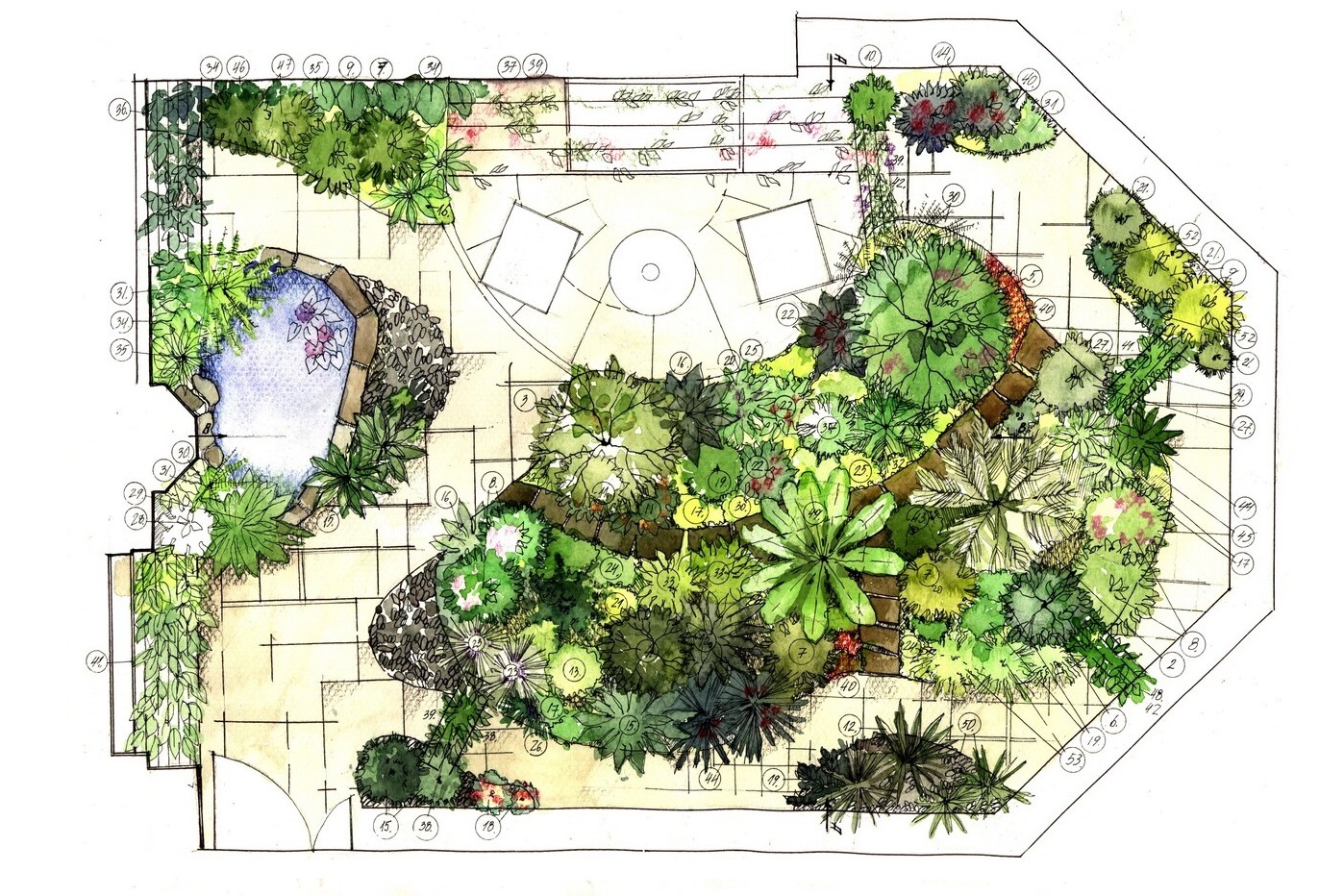 <span style="font-weight: bold;">Ландшафтный проект</span>